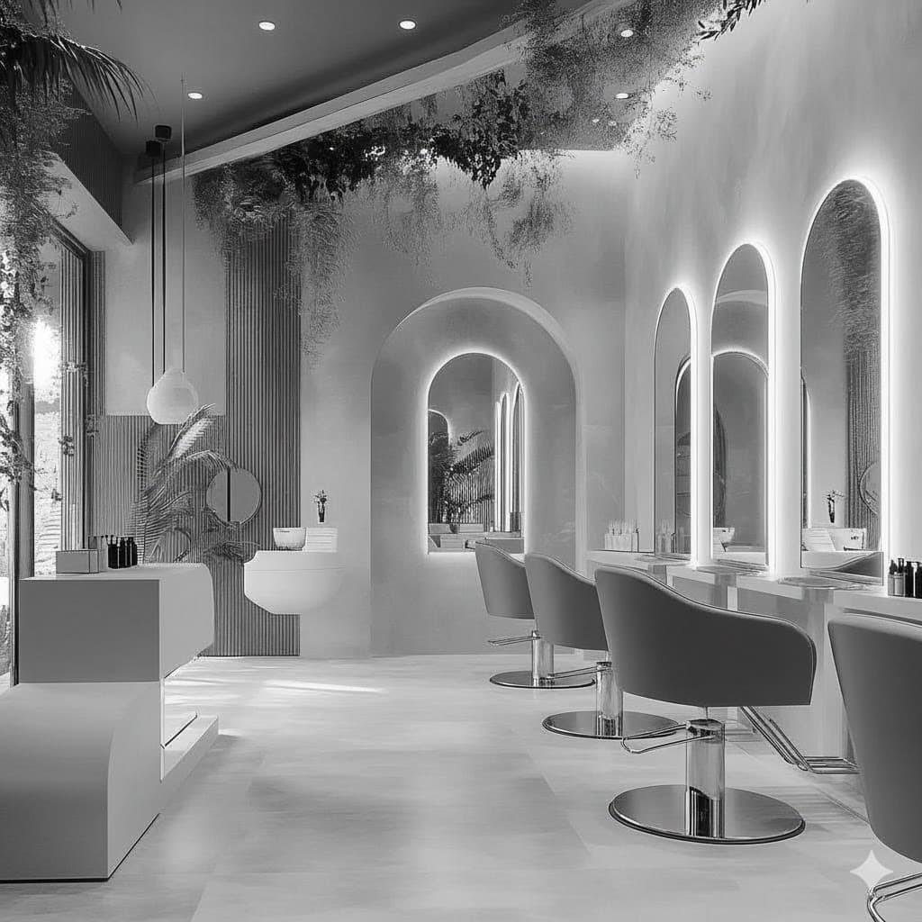 Салон красоты: Масштабирование